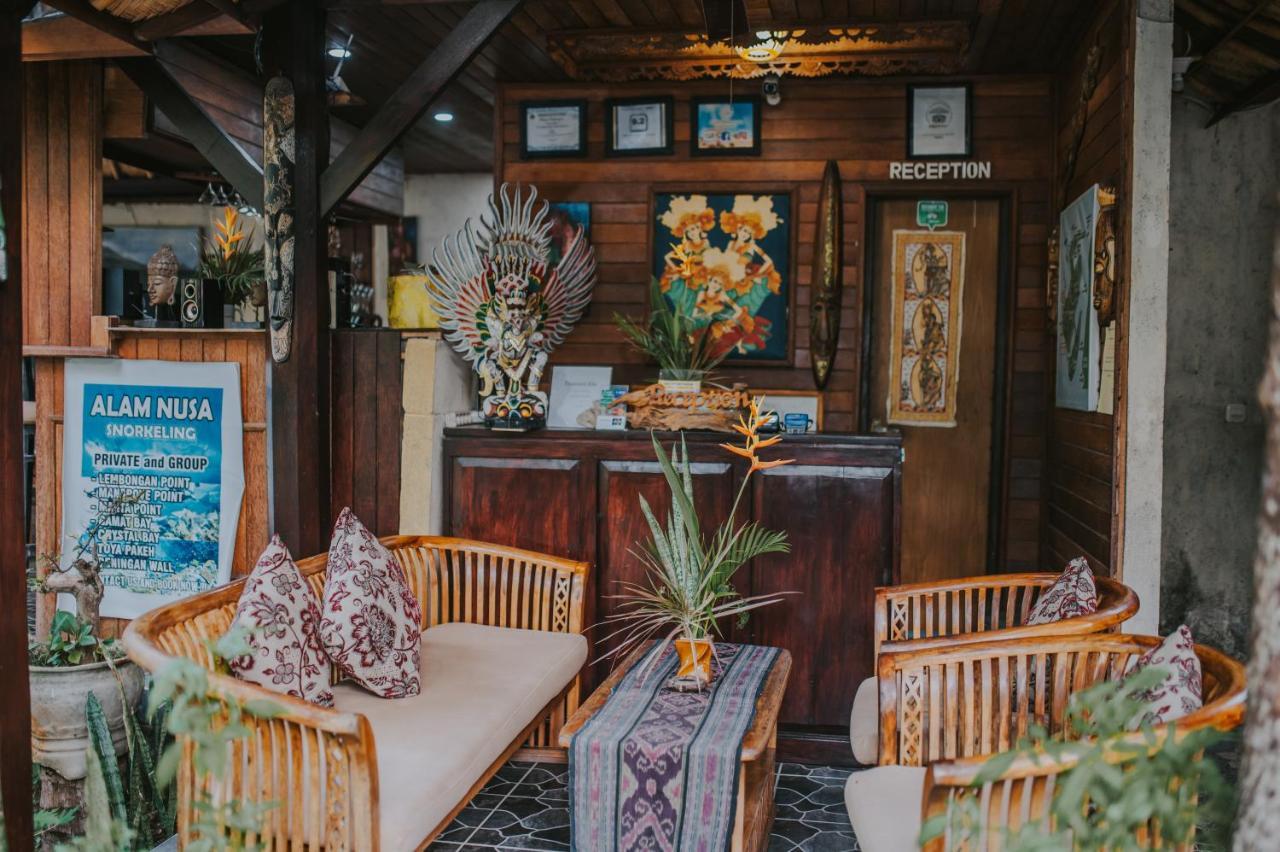 Alam Nusa Bungalow Huts & Spa نوسا ليمبونغان المظهر الخارجي الصورة